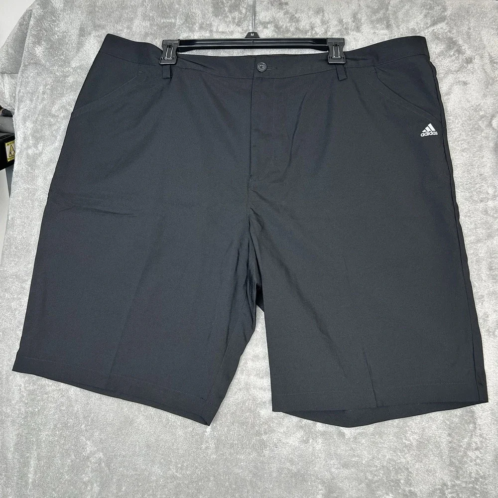 Adidas Golf Chino Shorts Color Black Stretch Shorts Men's Size 42 10